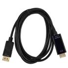 4K x 2K DP to HDMI Converter Cable, Cable Length: 1.8m(Black) - 4