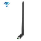 COMFAST CF-WU757F 150Mbps Wireless USB 2.0 Free Driver WiFi Adapter External Network Card with 6dBi External Antenna - 1