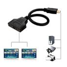30cm HDMI Male to Dual HDMI Female 1.4 Version Cable Connector Adapter - 4