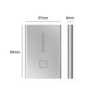 Original Samsung T7 Touch USB 3.2 Gen2 500GB Mobile Solid State Drives(Silver) - 8