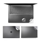 4 in 1 Notebook Shell Protective Film Sticker Set for Microsoft Surface Laptop 3 13.5 inch (Grey) - 1