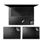 4 in 1 Notebook Shell Protective Film Sticker Set for Microsoft Surface Laptop 3 15 inch (Black) - 1