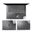 4 in 1 Notebook Shell Protective Film Sticker Set for Microsoft Surface Laptop 3 15 inch (Grey) - 1