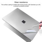 4 in 1 Notebook Shell Protective Film Sticker Set for Microsoft Surface Laptop 3 15 inch (Grey) - 3