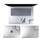 4 in 1 Notebook Shell Protective Film Sticker Set for Microsoft Surface Laptop 3 15 inch (Silver) - 1