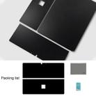 Tablet PC Shell Protective Back Film Sticker for Microsoft Surface Pro X (Black) - 7