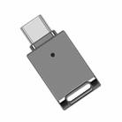 64GB USB-C / Type-C Zinc Alloy USB Flash Drive with Keychain - 1