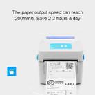 GPRINTER GP1324D Bluetooth USB Port Thermal Automatic Calibration Barcode Printer, Max Supported Thermal Paper Size: 104 x 2286mm - 11