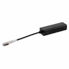 AnyWatt 60W USB-C / Type-C Female to 5 Pin MagSafe 1 Male L Head Series Charge Adapter Converter for MacBook (Black) - 3