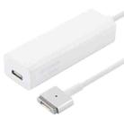 AnyWatt 60W USB-C / Type-C Female to 5 Pin MagSafe 2 Male T Head Series Charge Adapter Converter for MacBook Pro (White) - 4