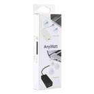 AnyWatt 85W USB-C / Type-C Female to 5 Pin MagSafe 2 Male T Head Series Charge Adapter Converter for MacBook Pro (White) - 5