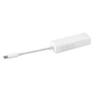 5 Pin MagSafe 2 Magnetic T-Tip Female to USB-C / Type-C Male Charge Adapter Converter for MacBook Pro(White) - 3