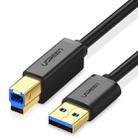 UGREEN USB 3.0 Type A Male to Type B Male Gold-plated Printer Cable Data Cable, For Canon, Epson, HP, Cable Length: 1m - 1