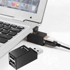 Portable Mini 3 x USB 2.0 Ports HUB with Lanyard - 1