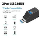 Portable Mini 2 x USB 2.0 + 1 x USB 3.0 HUB with Lanyard - 4