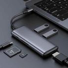 Original Xiaomi Youpin UC39-PDMI HAGiBiS USB-C / Type-C to HDMI Multifunctional Converter (Dark Space Gray) - 1