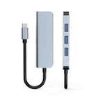 BYL-2013T 4 in 1 USB-C / Type-C to USB 3.0 x 1 + USB 2.0 x 3 HUB Adapter - 1