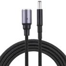 5.5 x 2.1mm Male to 8 Pin Magnetic DC Round Head Free Plug Charging Adapter Cable - 1