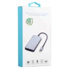 5 In 1 Dual USB 3.0 + CF + TF + SD Multi-function USB-C OTG Card Reader - 5