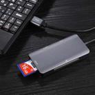 5 In 1 Dual USB 3.0 + CF + TF + SD Multi-function USB 3.0 Card Reader - 6