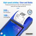 POS-6000 4G Version 2GB+32GB 58mm PDA Handheld 5.5 inch Barcode Two-dimensional Code Android Smart Scan Code Cash Register Thermal Printing Machine, UK Plug(Blue) - 9