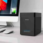 ORICO DS500C3 3.5 inch 5 Bay Magnetic-type USB-C / Type-C Hard Drive Enclosure with Blue LED Indicator - 1