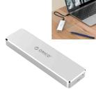 ORICO PVM2-C3 M.2 M-Key to USB 3.1 Gen2 USB-C / Type-C Flip Solid State Drive Enclosure, The Maximum Support Capacity: 2TB - 1