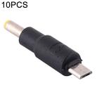 10 PCS 4.8 x 1.7mm to Micro USB DC Power Plug Connector - 1