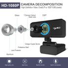 HXSJ S4 1080P Adjustable 180 Degree HD Manual Focus Video Webcam PC Camera with Microphone(Black) - 12