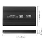 Richwell SATA R2-SATA-1TGB 1TB 2.5 inch USB3.0 Super Speed Interface Mobile Hard Disk Drive(Black) - 5