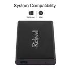 Richwell SATA R2-SATA-1TGB 1TB 2.5 inch USB3.0 Super Speed Interface Mobile Hard Disk Drive(Black) - 6