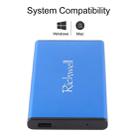 Richwell SATA R2-SATA-1TGB 1TB 2.5 inch USB3.0 Super Speed Interface Mobile Hard Disk Drive(Blue) - 6