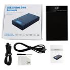 Universal SATA 2.5 / 3.5 inch USB3.0 Interface External Solid State Drive Enclosure for Laptops / Desktop Computers, The Maximum Support Capacity: 10TB - 10