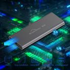 Blueendless M280N M.2 NVME Solid State Drive Enclosure with USB-C / Type-C to USB-C / Type-C Data Cable - 16