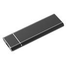M.2 NGFF to USB-C / Type-C USB 3.1 Interface Aluminum Alloy SSD Enclosure(Black) - 1