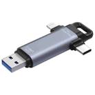 NK-951 3 in 1 USB3.2 to Type-C and 8 Pin Solid State USB Flash Drive with OTG Function - 1