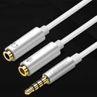 Ugreen 3.5mm Male to 2 x 3.5mm Female Audio Connector Adapter Cable 2 in 1 Microphone + Earphone Splitter Cable Converter - 1