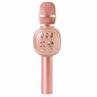 H12 High Sound Quality Handheld KTV Karaoke Recording Bluetooth Wireless Condenser Microphone(Rose Gold) - 1