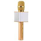 SDRD SD-08 Double Speakers High Sound Quality Handheld KTV Karaoke Recording Bluetooth Wireless Condenser Microphone(Gold) - 1