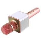 SDRD SD-08 Double Speakers High Sound Quality Handheld KTV Karaoke Recording Bluetooth Wireless Condenser Microphone(Rose Gold) - 4