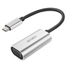 WIWU Alpha USB-C/Type-C to VGA Hub, Length：110mm - 1