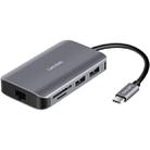 Lenovo F1-C08 8 In 1 Type-C / USB-C to HDMI Multi-function Converter Hub - 1