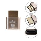 VGA Virtual Display Adapter HDMI 1.4 DDC EDID Dummy Plug Headless Display Emulator (Silver) - 4