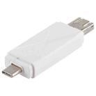 USB-C / Type-C + SD + TF + Micro USB to USB 3.0 Card Reader (White) - 5