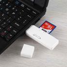 USB-C / Type-C + SD + TF + Micro USB to USB 3.0 Card Reader (White) - 10
