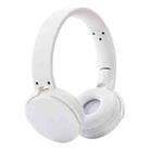 MDR-XB650BT Headband Folding Stereo Wireless Bluetooth Headphone Headset, Support 3.5mm Audio Input & Hands-free Call(White) - 1