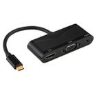 V83 USB-C / Type-C to 4K HDMI / VGA + 3.5mm Audio + USB Multi-function Adapter - 1