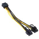 8 Pin to PCI-E PCIe 8 Pin + 8 (6+2) Pin Power Cable - 2
