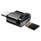 8 Pin to TF Card Adapter Mini TF Card Reader(Black) - 1