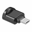 Micro USB to TF Card Adapter Mini TF Card Reader(Black) - 1